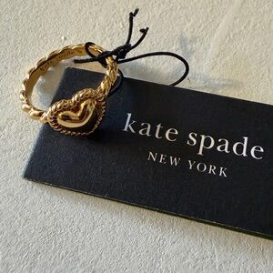 Kate Spade Golden Hour Heart Ring NWT